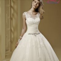 Sposine con abito nicole - 1