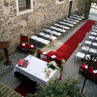 Cerimonia religiosa all'aperto