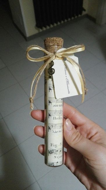 Partecipazione in bottiglia 2