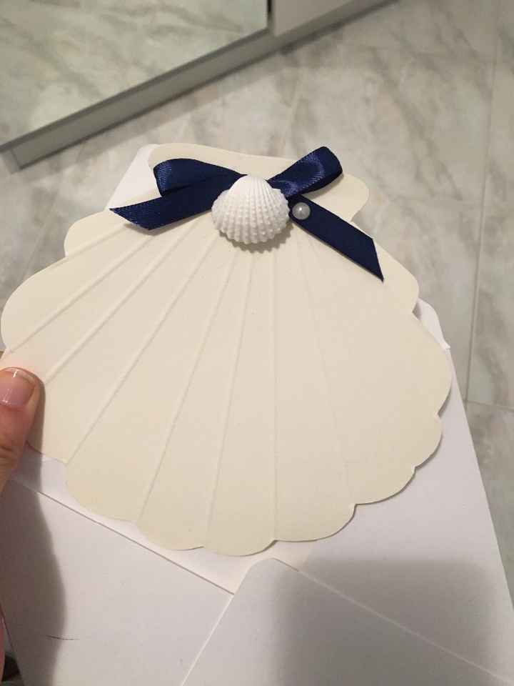 Partecipazioni tema Conchiglie