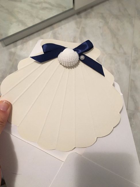 Partecipazioni tema Conchiglie