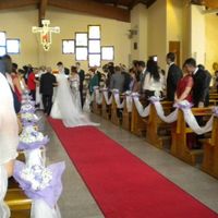 l'addobbo per la chiesa