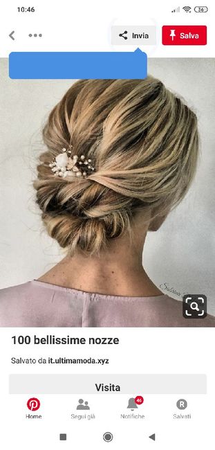 Acconciatura raccolta 4