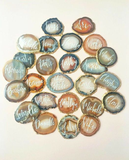 Tema pietre preziose, che segnaposti? - 1