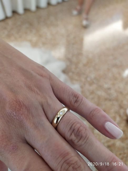 Fedi in oro bianco: come sono le vostre? 2