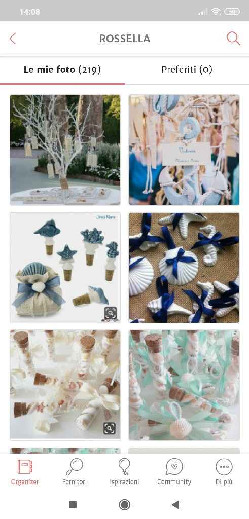 Matrimonio tema mare - 2