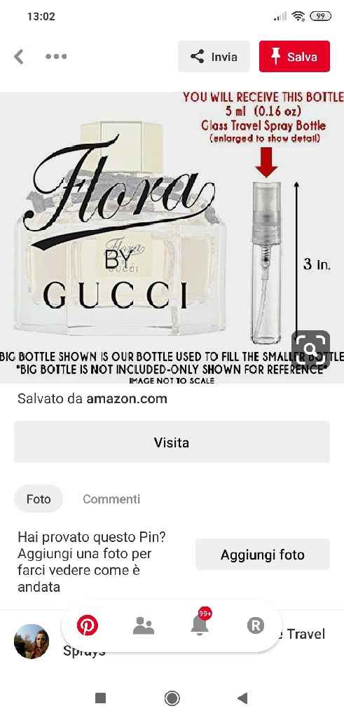 Profumo come segnaposto - 1