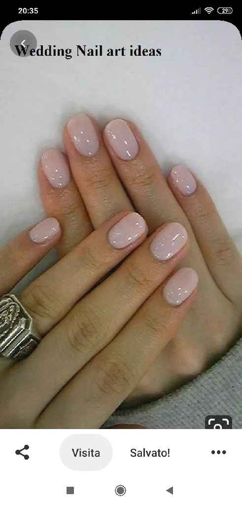 Sposine dolcissime oggi faccio la prima prova unghie, mi fate vedere le vostre? - 1