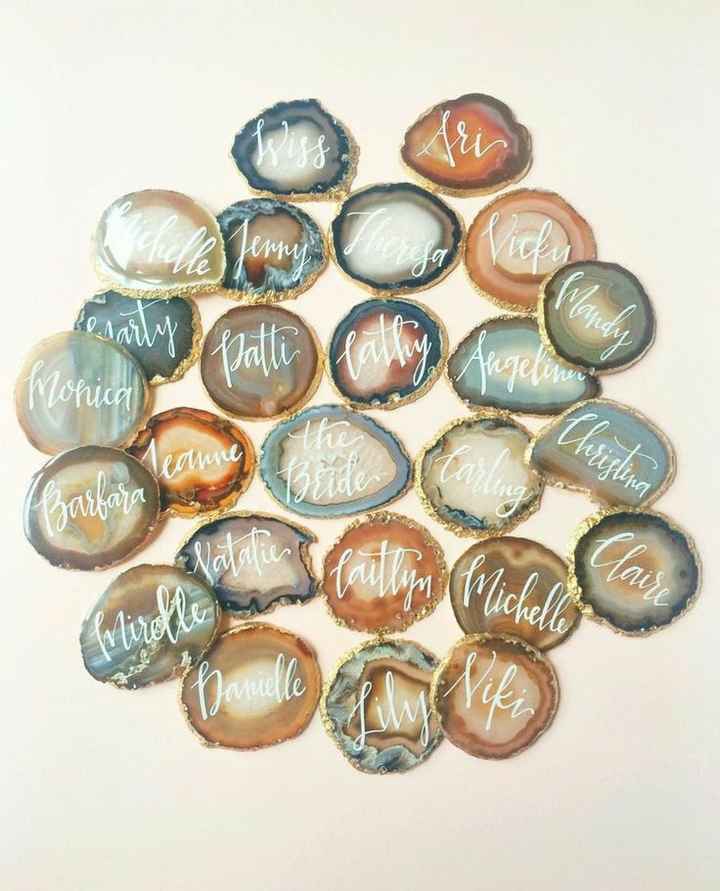 Tema pietre preziose, che segnaposti? - 1