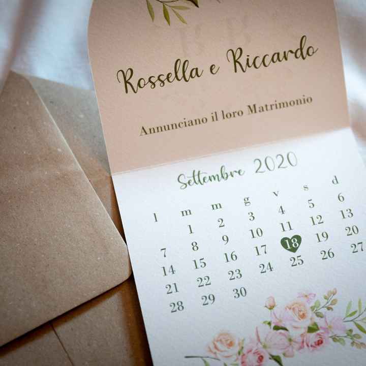 Partecipazioni carta kraft - 1