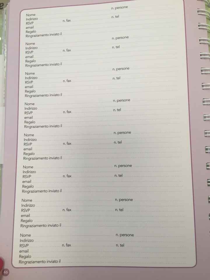 Wedding planner fai da te - 4