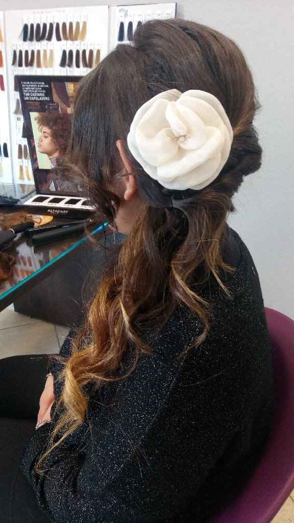 Prima prova acconciatura 😍 - 1