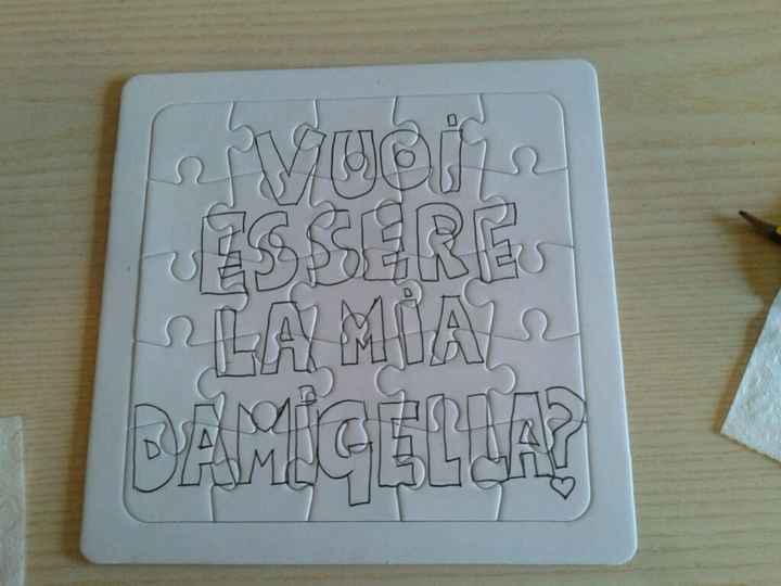 Annuncio originale alla damigella - 1