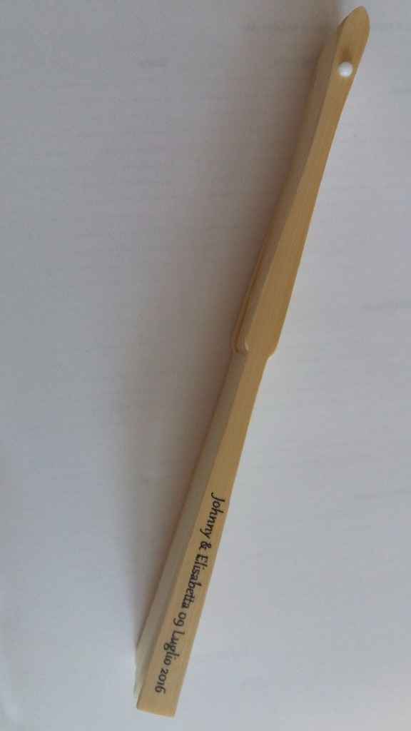 Ventaglio personalizzato chiuso