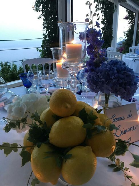 Allestimento tavoli 3