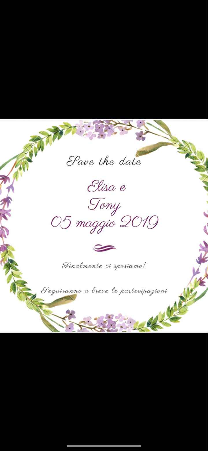 Save the date - 1