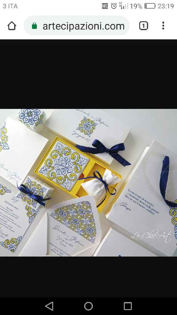 Tema matrimonio "le maioliche " - 2