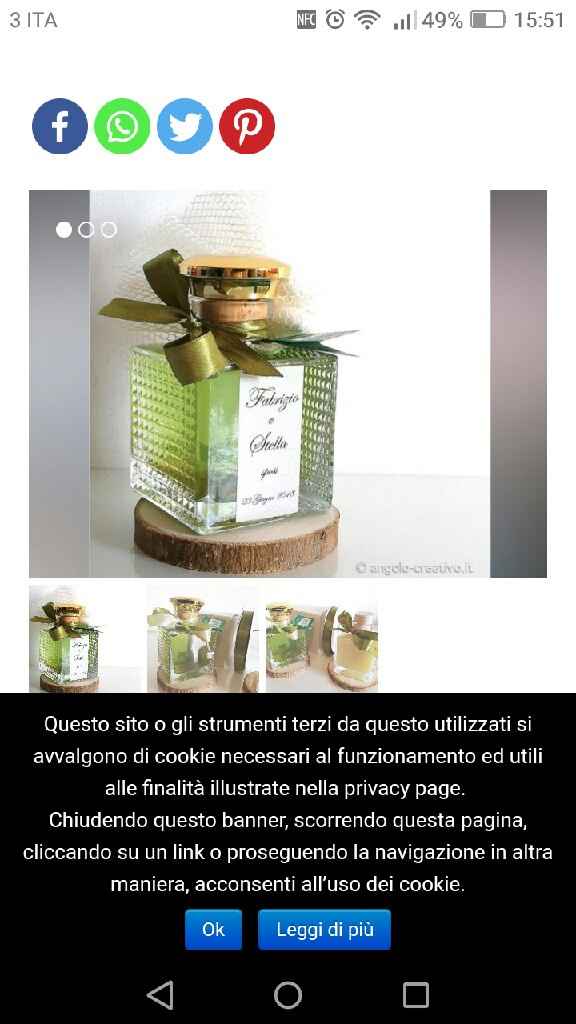 Prezzo bomboniere. - 1