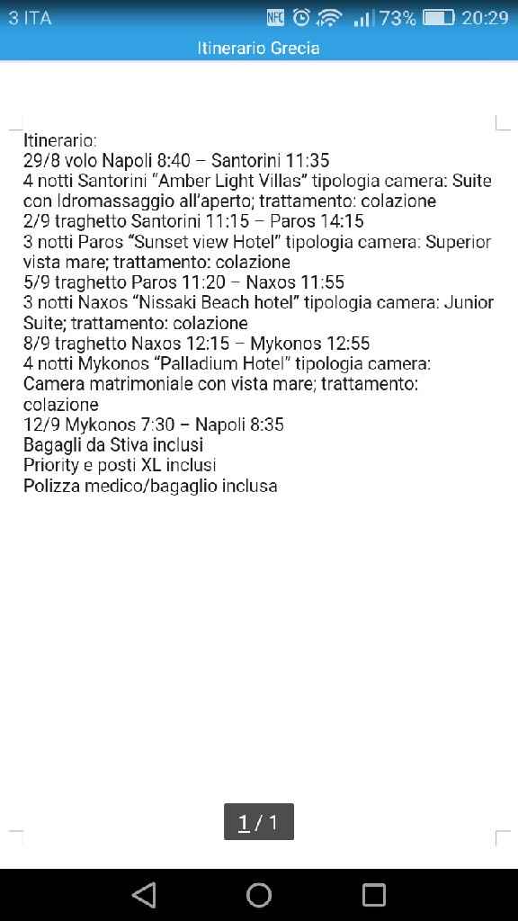 Viaggio di nozze-recensione negativa e non viene pubblicata.... - 2