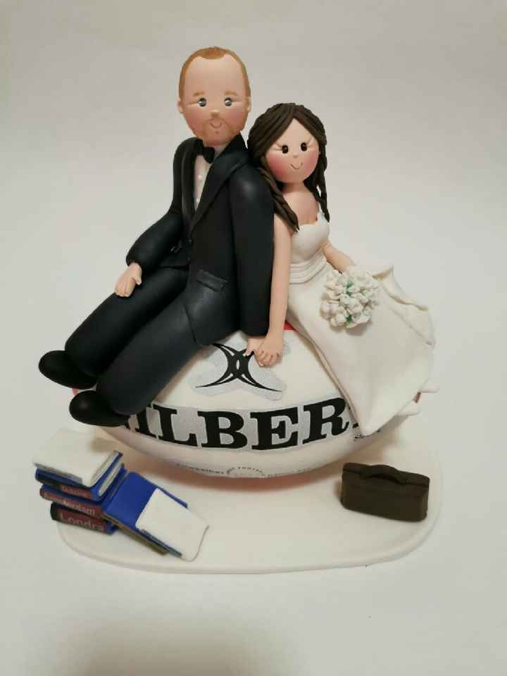 Torta e Cake topper per matrimonio a tema Medievale - 1