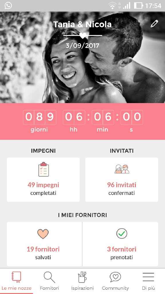 Condividete la data delle vostre nozze - 1