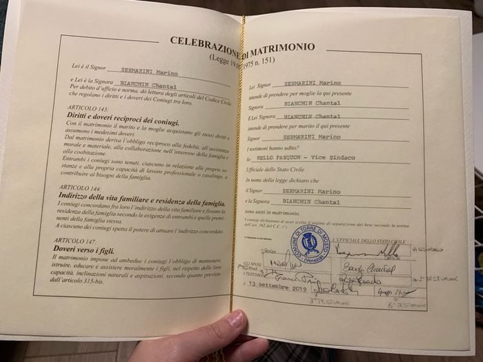 Pergamene testimoni 1