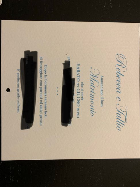 Finalmente la bozza delle partecipazioni!!! 1