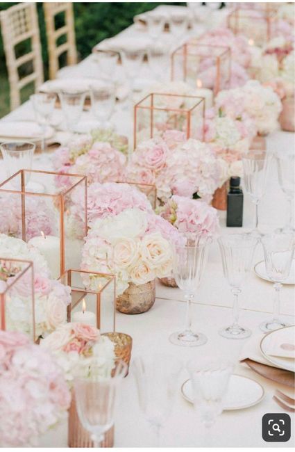 Centrotavola: 50 sfumature di rosa... 2