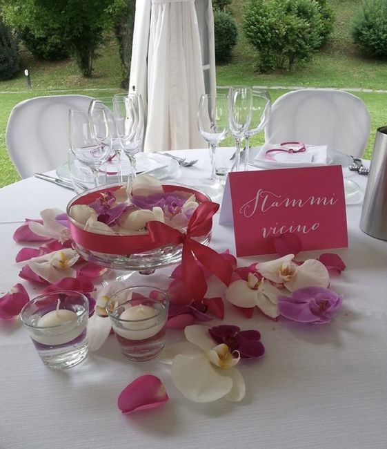 Centrotavola: 50 sfumature di rosa... 13