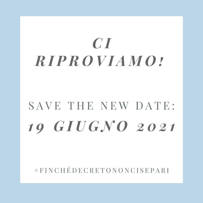 Nuovo save the date - 1