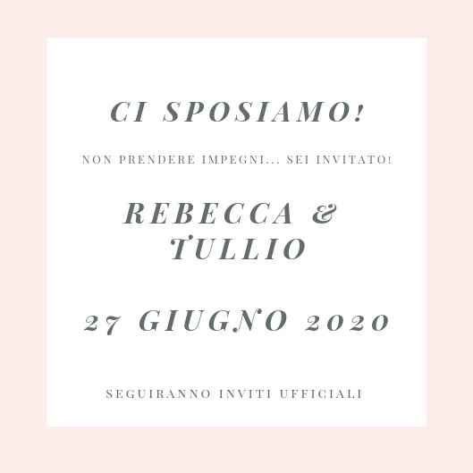 Save the date - 1