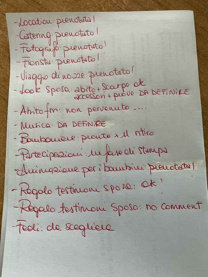 Un piccolo riepilogo! - 1