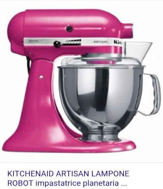 Se avete fatto la lista nozze, qual'è l'oggetto che maggiormente sperate  vi regalino??? - 1