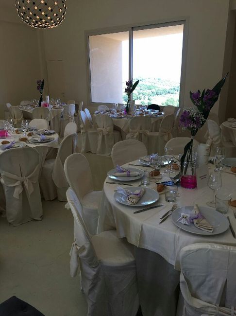  Com'era l'allestimento dei tavoli? - 1