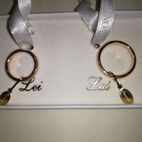 Fedi comode oro rosa unoaerre 4 mm - 1