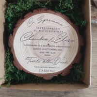 Partecipazioni tema bosco incantato.. - 2