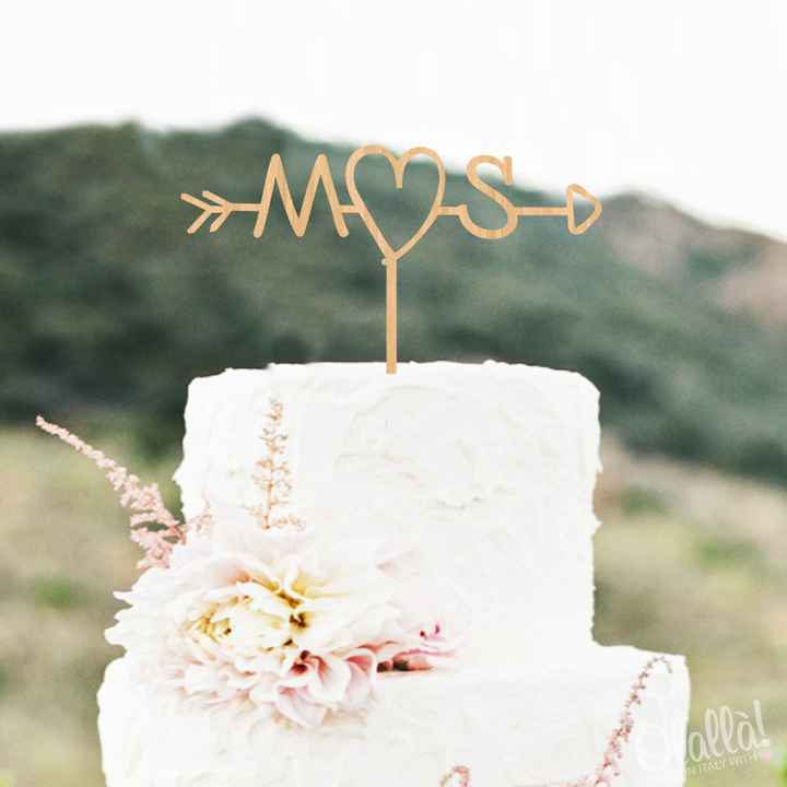 Cake topper personalizzati - 1
