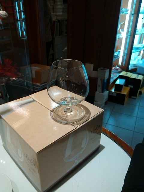 set 4 bicchieri cognac