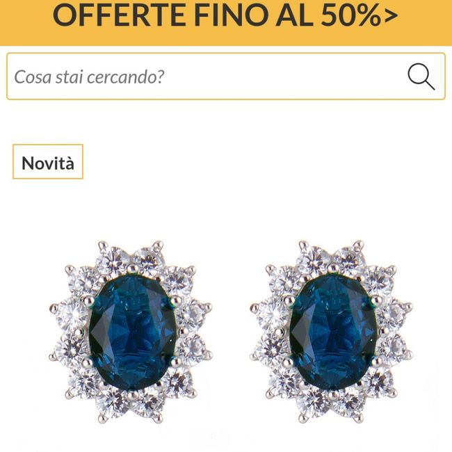 Orecchini blu 2