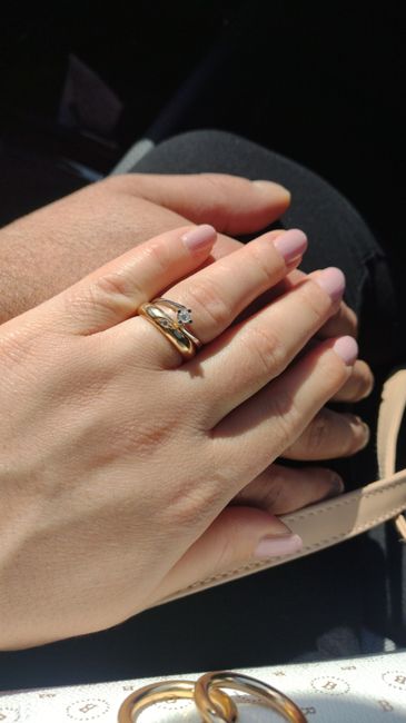 Anello di fidanzamento + fede ❤️ 13