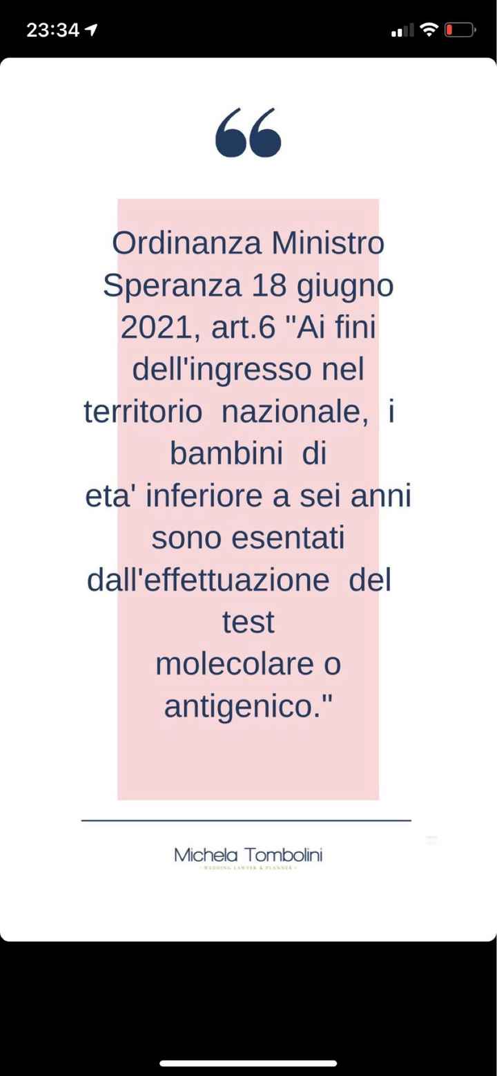 Tamponi ai bambini - 1