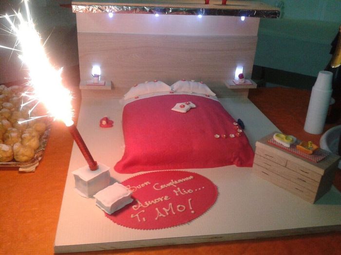 Torta compleanno camera da letto  - 3