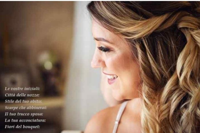 Condividi il tuo identikit sposa 13