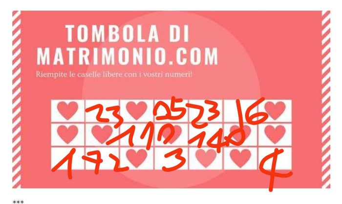 🔟 cartella: condividi i tuoi numeri 2