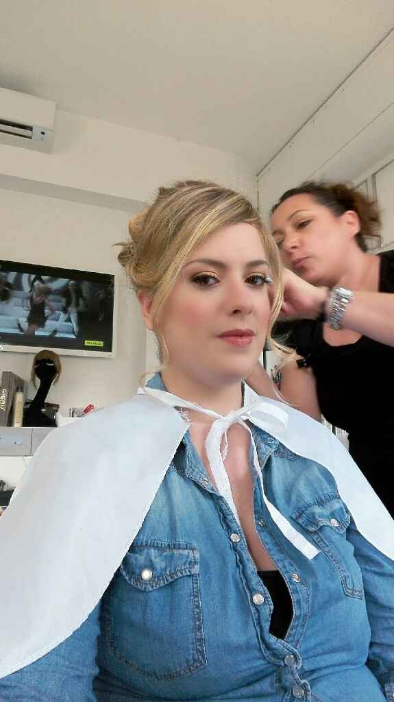 Ecco la mia prova trucco e parrucco! felicissimaaaa :-) - 1