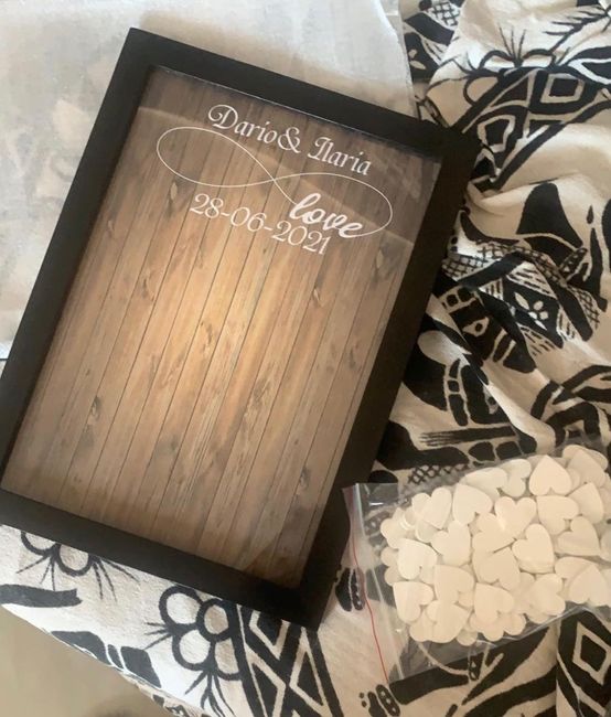 Esperienza acquisto guest book cuori legno 5