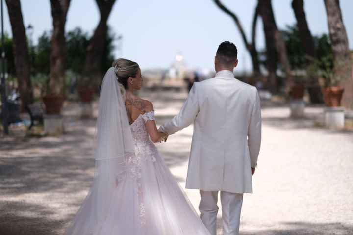 Acconciatura con il velo a calata - 4