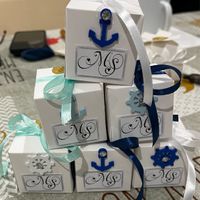 Scatoline confetti tema mare - 4