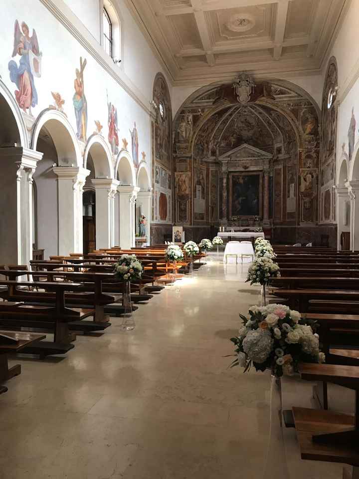 Matrimonio Chiesa Santa Prisca Roma 2020 - 1