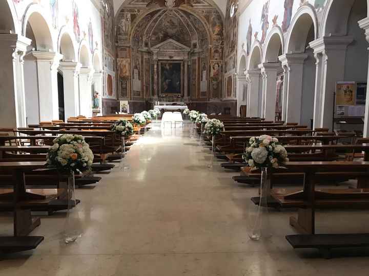 Matrimonio Chiesa Santa Prisca Roma 2020 - 2